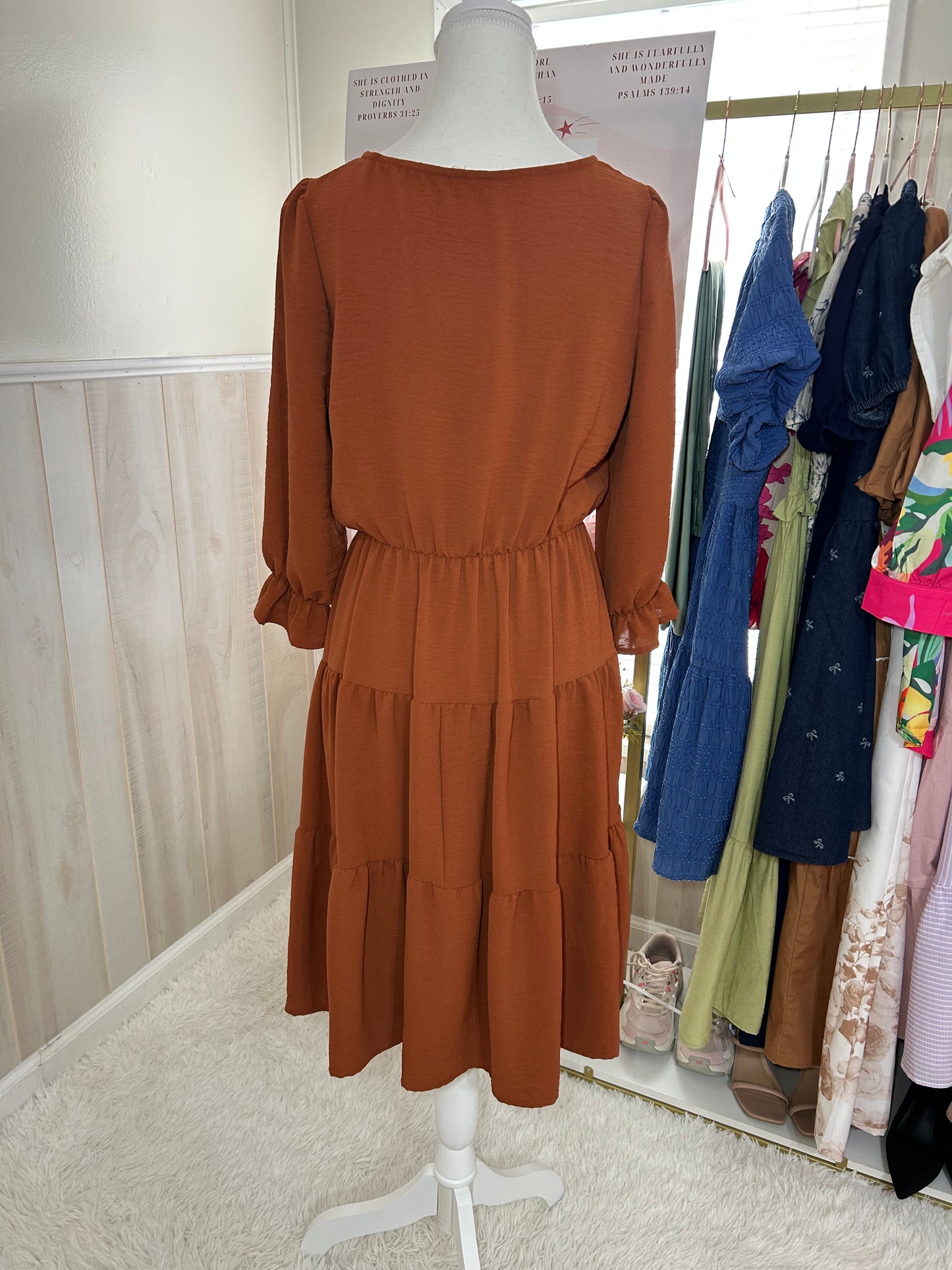 Rust Dress
