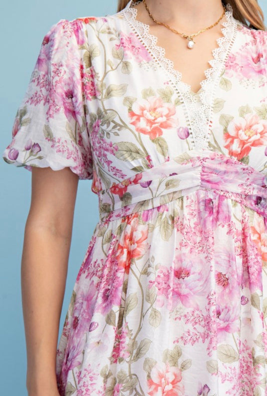 Radiant Bloom Dress