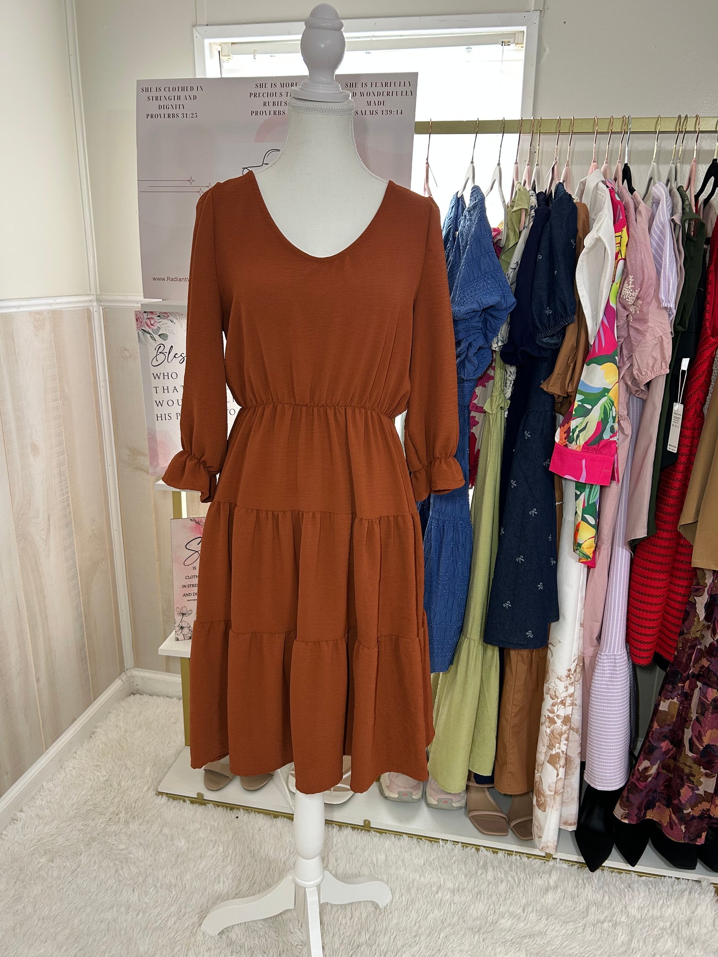 Rust Dress